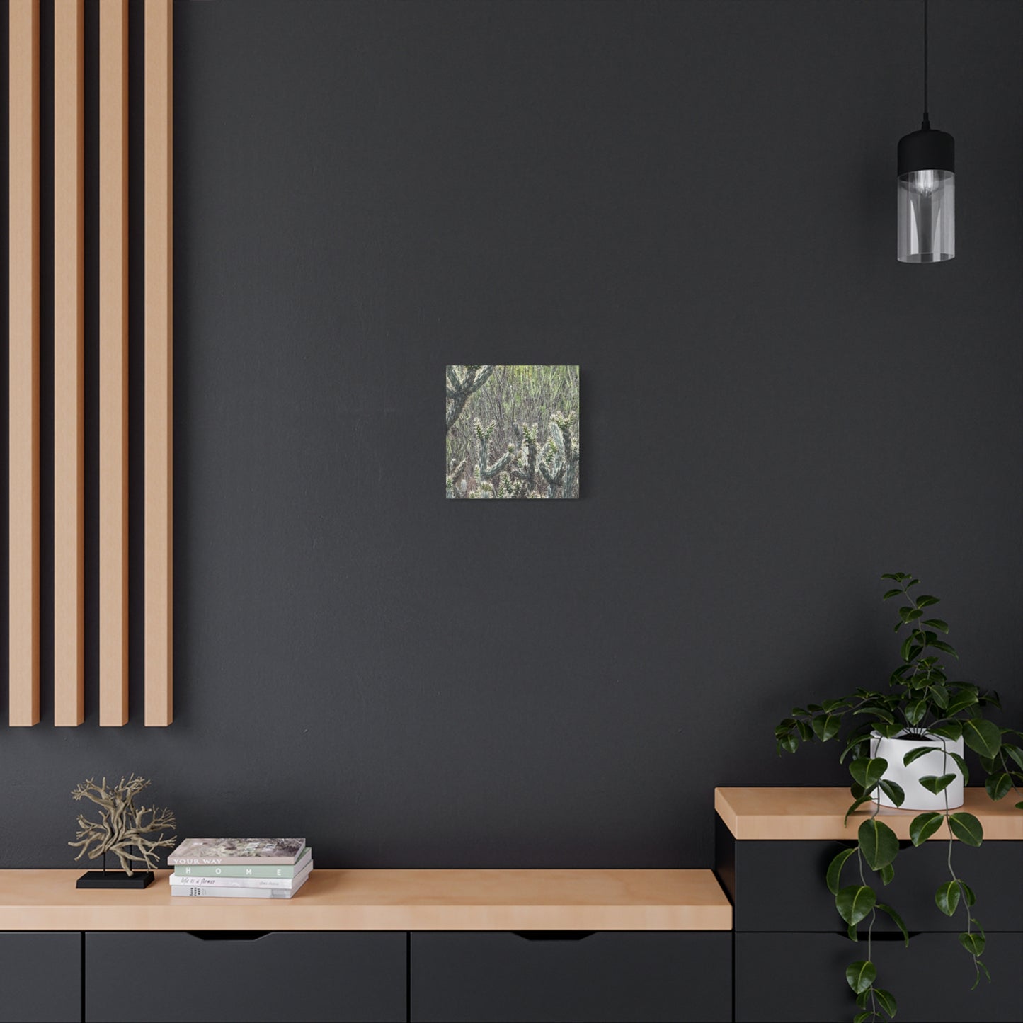 Spiny Sentinels - Unique Frameless Canvas Wall Art