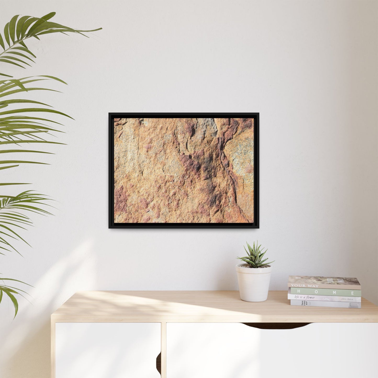 Fractal Stone - Unique Stretched Canvas Wall Art