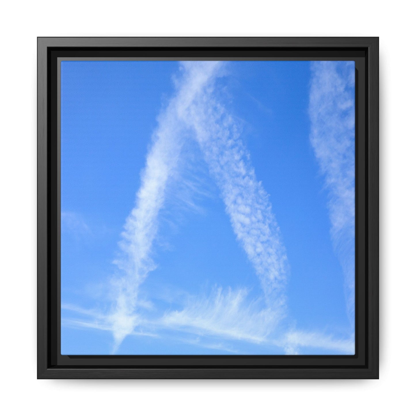 Skyward Whispers - Unique Stretched Canvas Wall Art