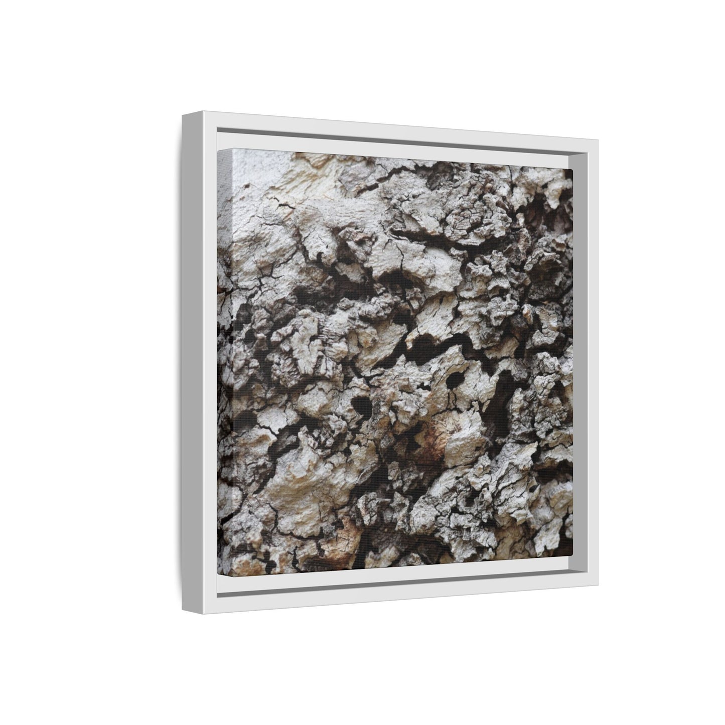 Cracked Terrain - Unique Stretched Canvas Wall Art