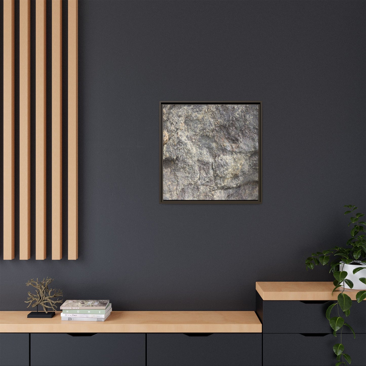 Earthen Textures - Unique Stretched Canvas Wall Art