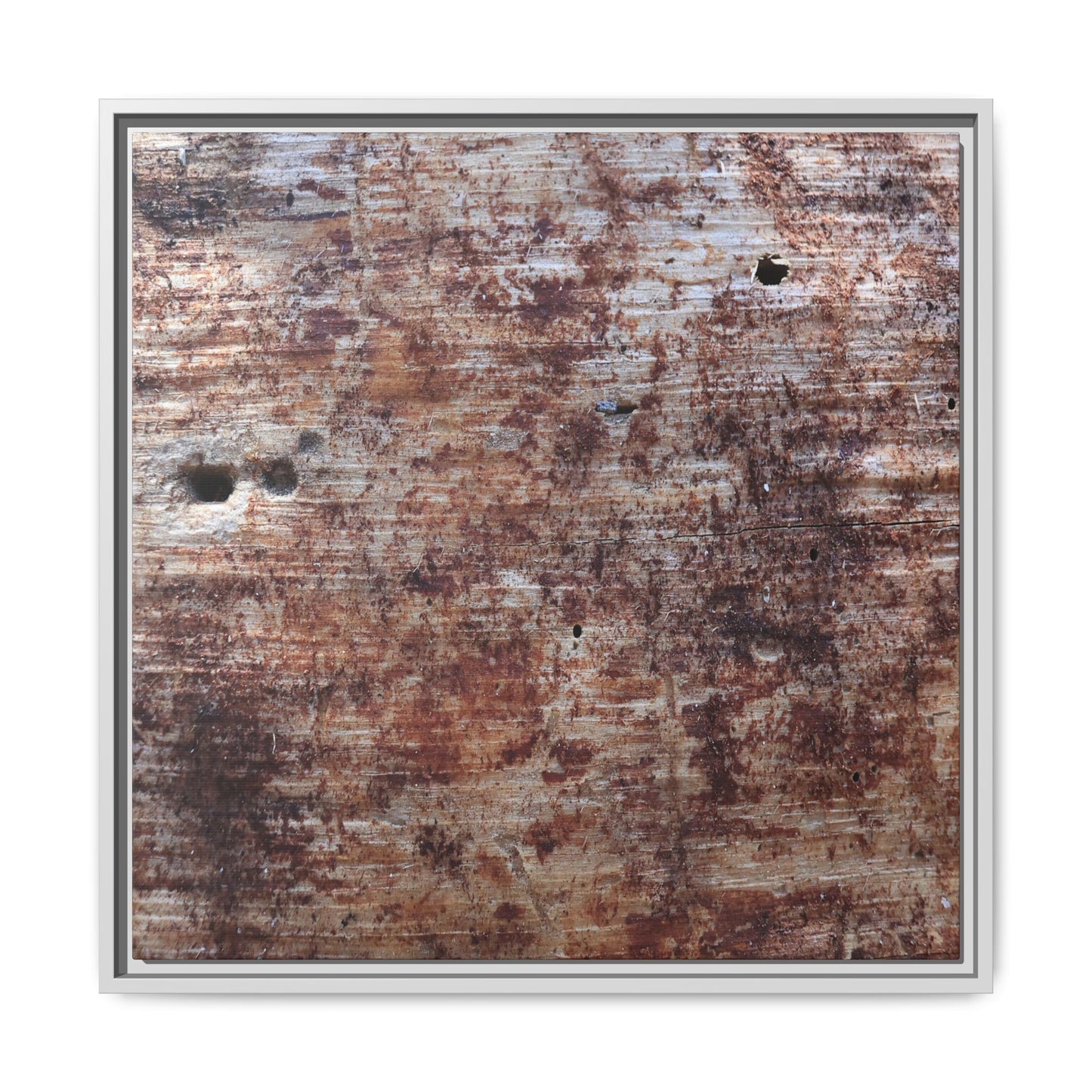 Rustic Textures - Unique Stretched Canvas Wall Art