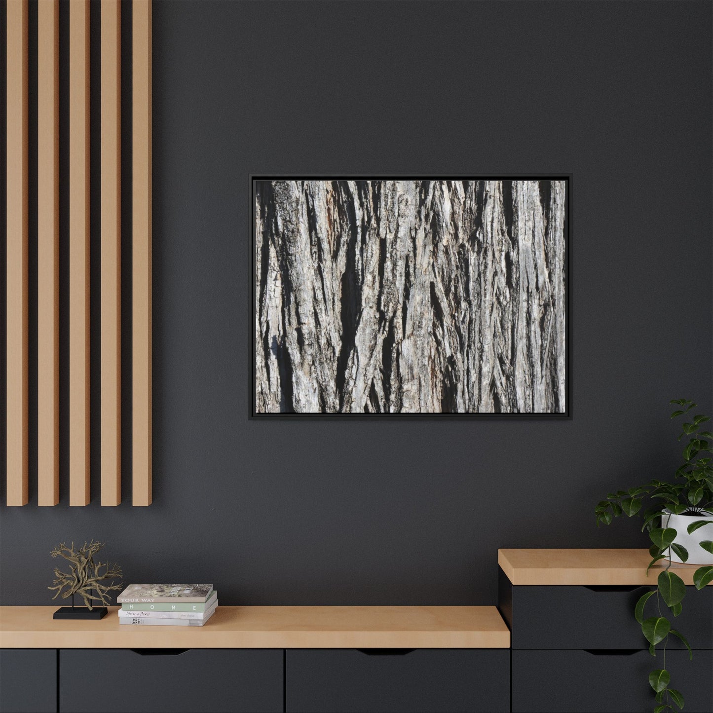 Nature's Abstract - Unique Stretched Canvas Wall Art