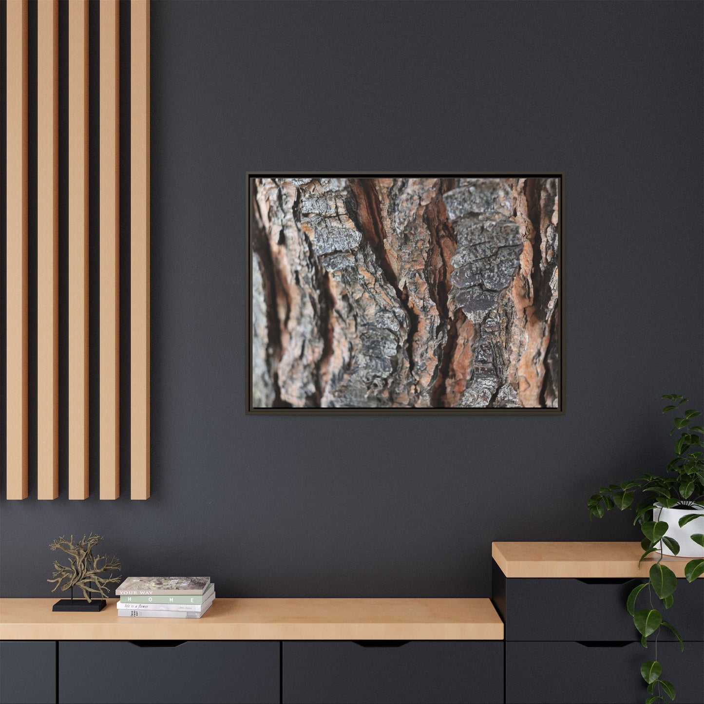 Fractured Nature - Unique Stretched Canvas Wall Art