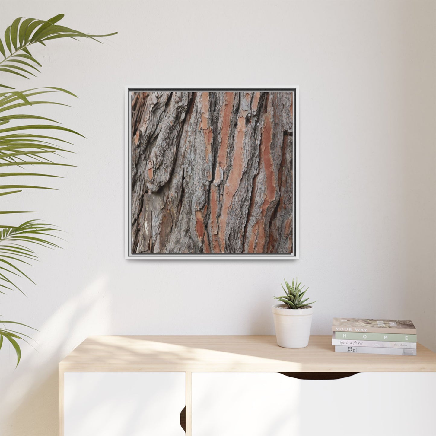 Woodland Layers - Unique Stretched Canvas Wall Art