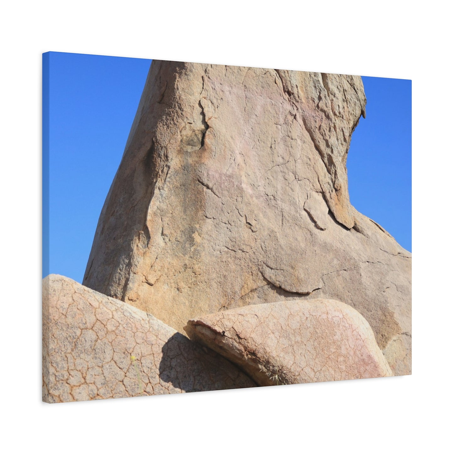 Boulder's Embrace - Unique Frameless Canvas Wall Art