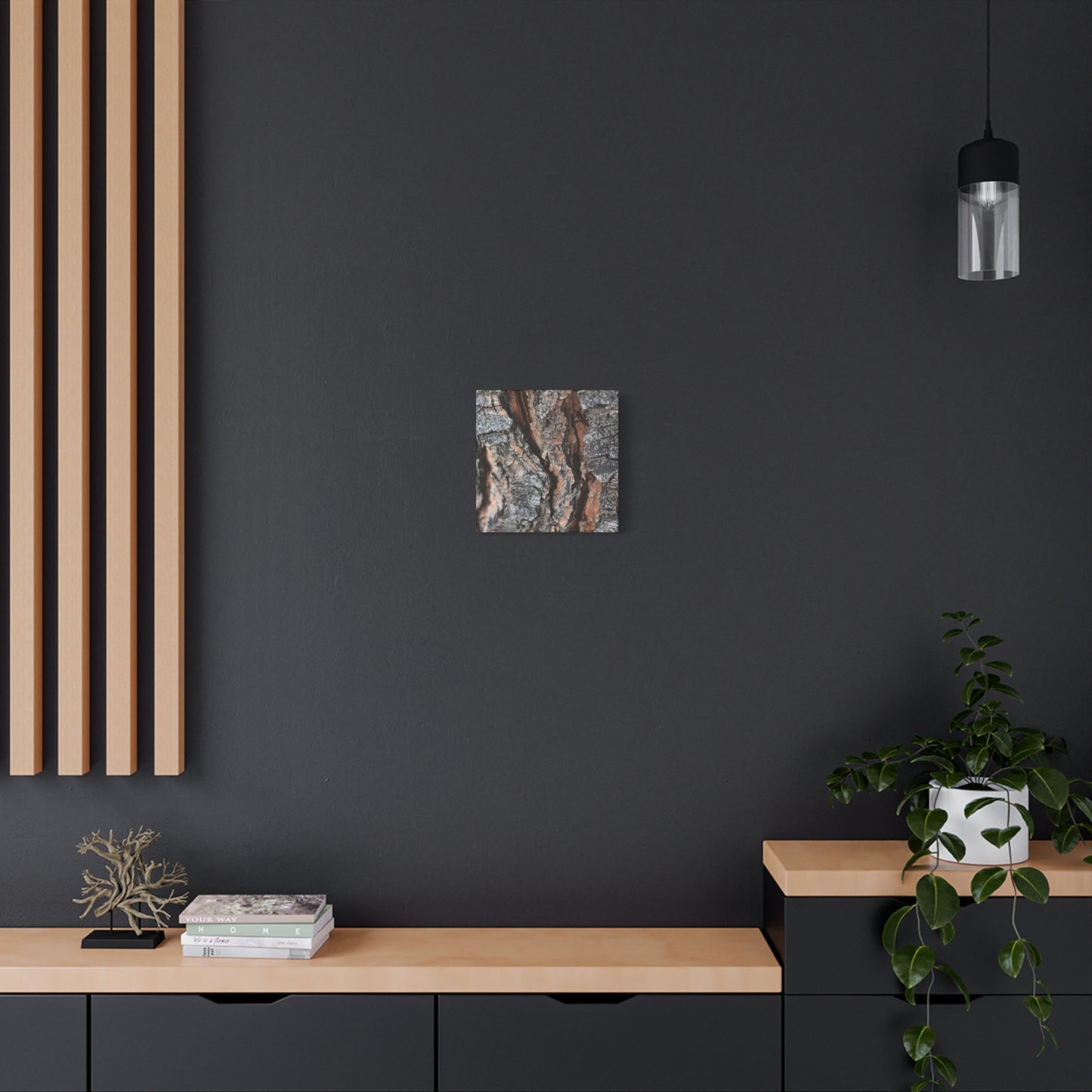 Rough Whispers - Unique Frameless Canvas Wall Art