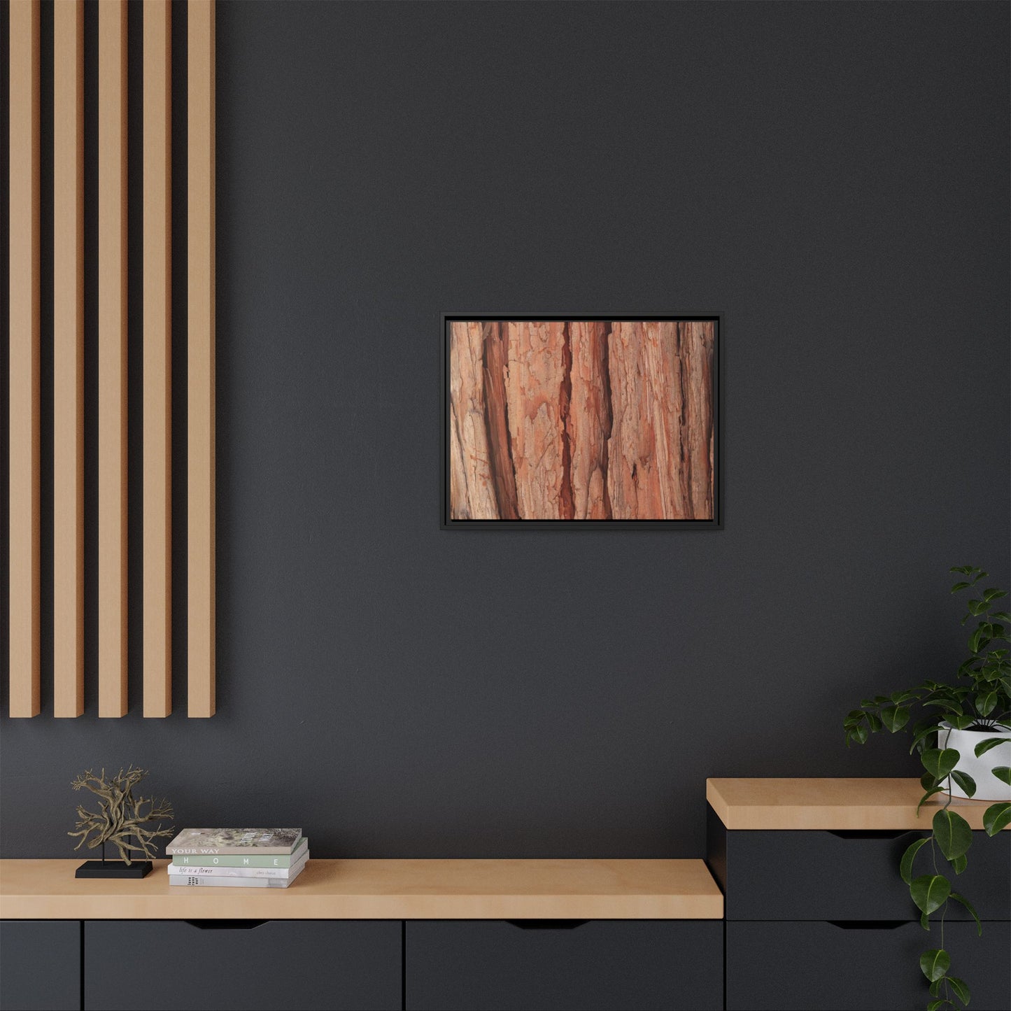 Layers of Wisdom - Unique Stretched Canvas Wall Art