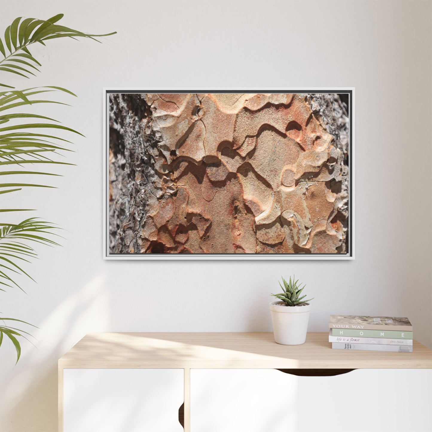 Rust and Stone - Unique Stretched Canvas Wall Art