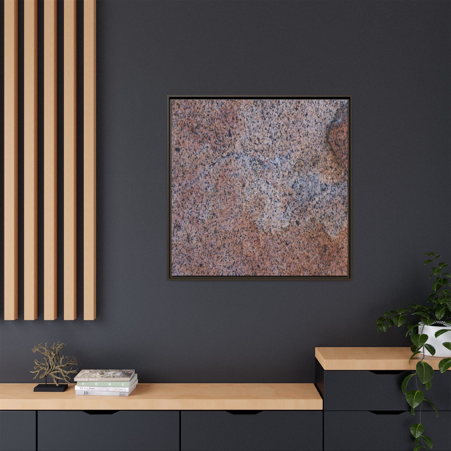 Earthen Mosaic - Unique Stretched Canvas Wall Art