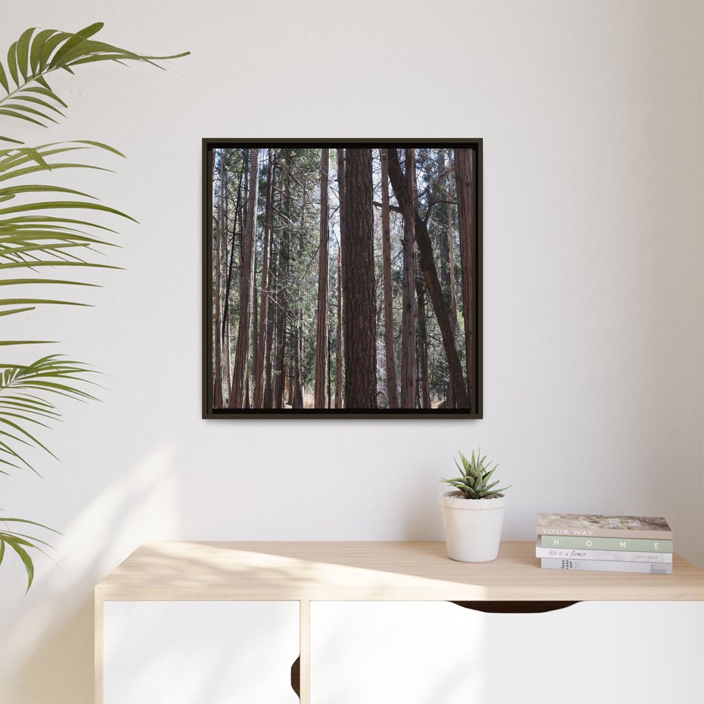Forest Cathedral - Unique Stretched Canvas Wall Art
