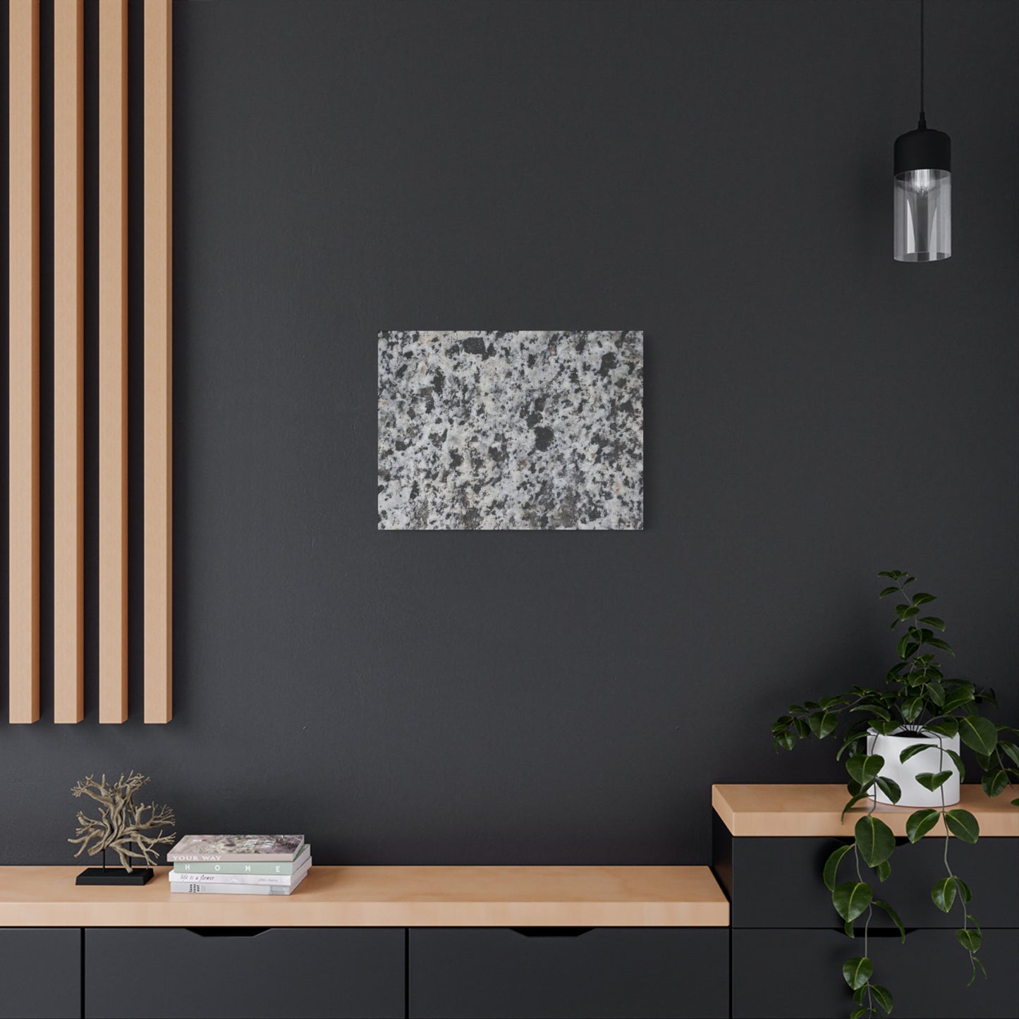 Grainy Whispers - Unique Frameless Canvas Wall Art