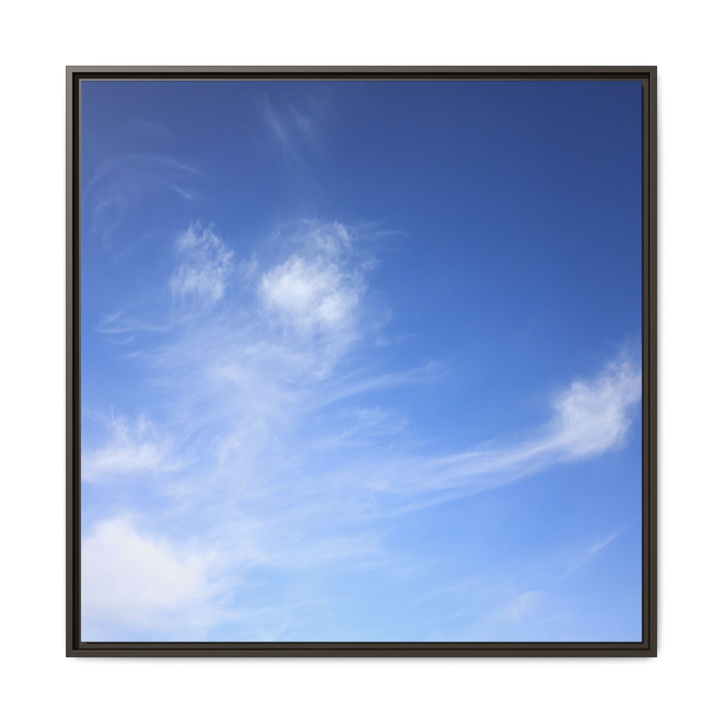 Blue Serenity - Unique Stretched Canvas Wall Art