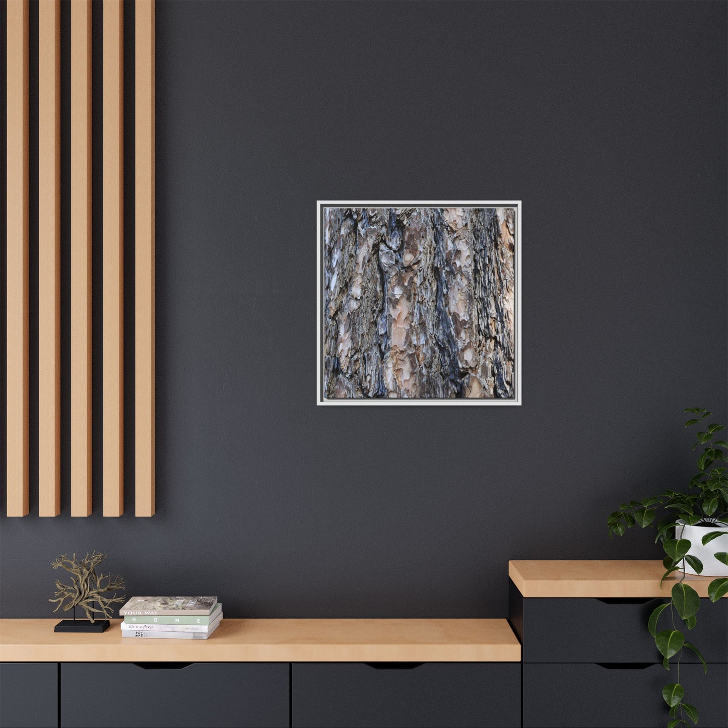 Textured Memories - Unique Stretched Canvas Wall Art