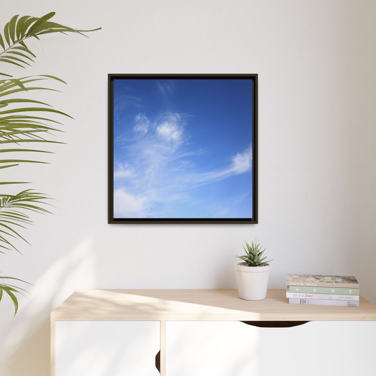Blue Serenity - Unique Stretched Canvas Wall Art