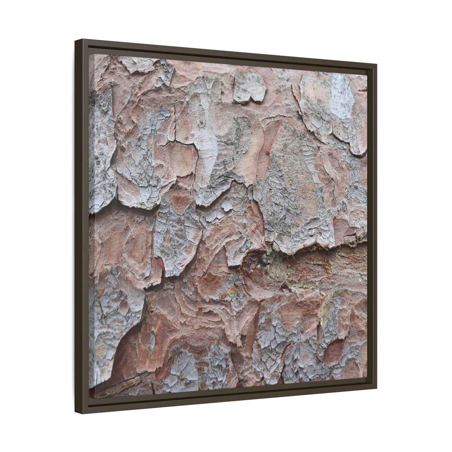 Flaking Serenity - Unique Stretched Canvas Wall Art