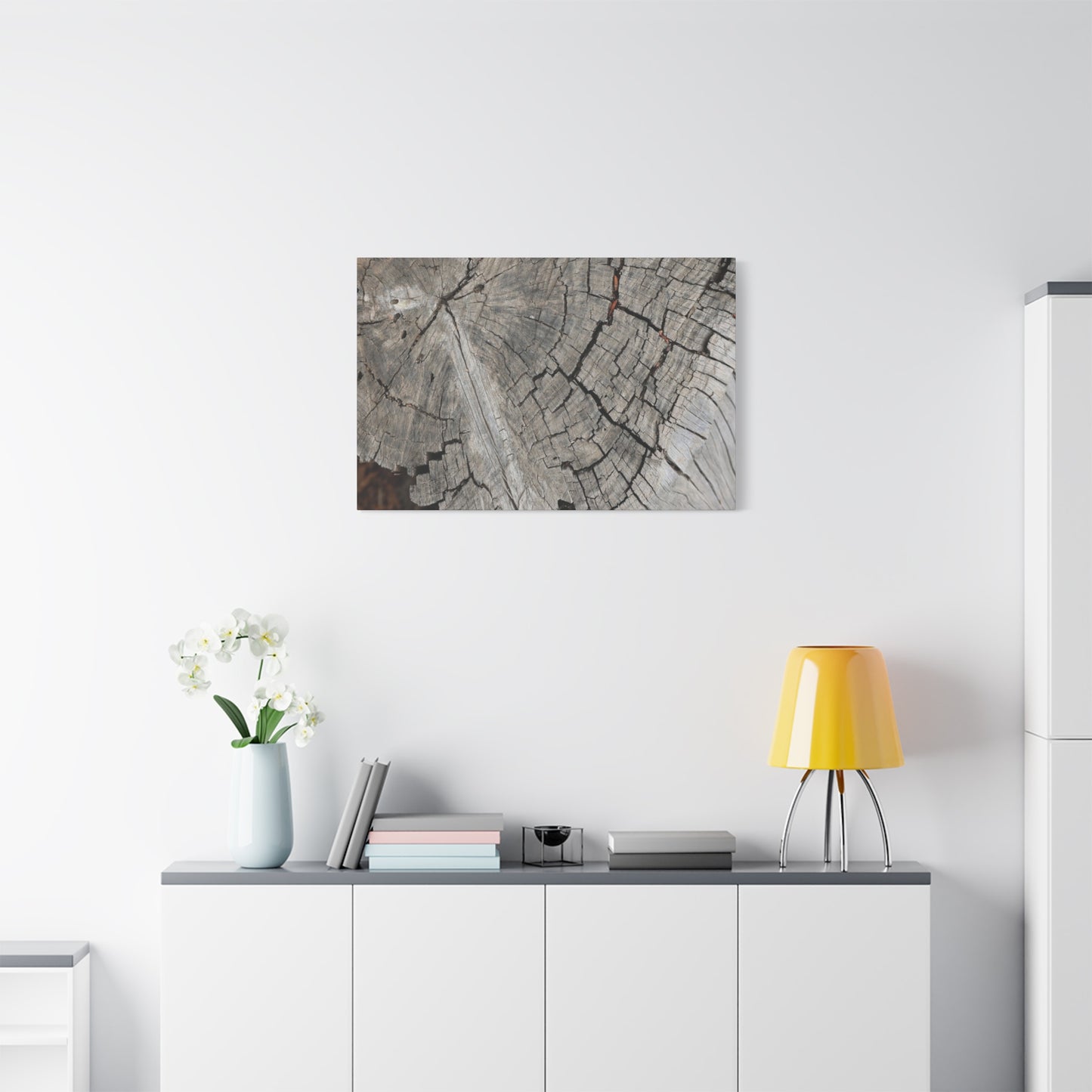 Cracked Memories - Unique Frameless Canvas Wall Art