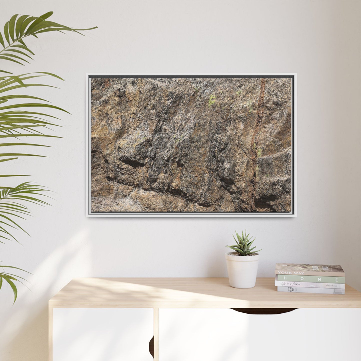 Weathered Time - Unique Stretched Canvas Wall Art