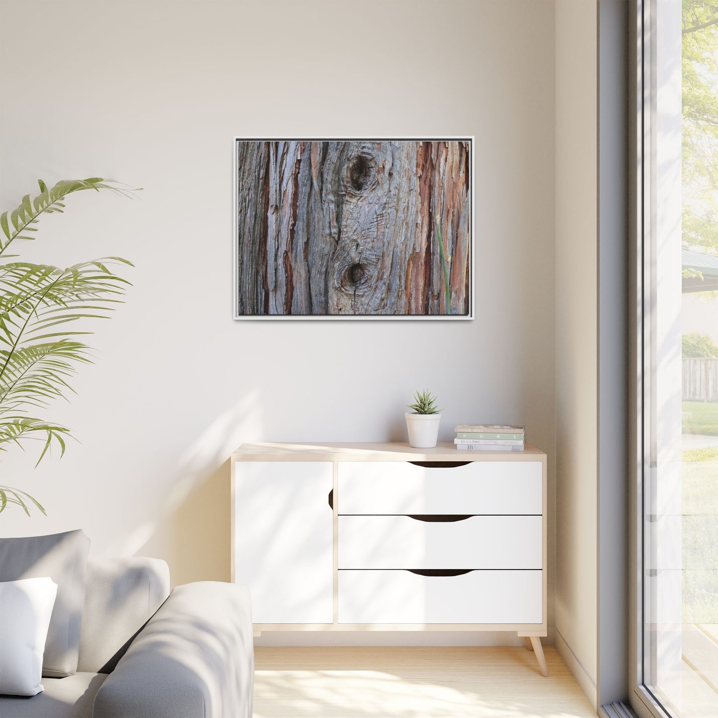 Knotty Nature - Unique Stretched Canvas Wall Art