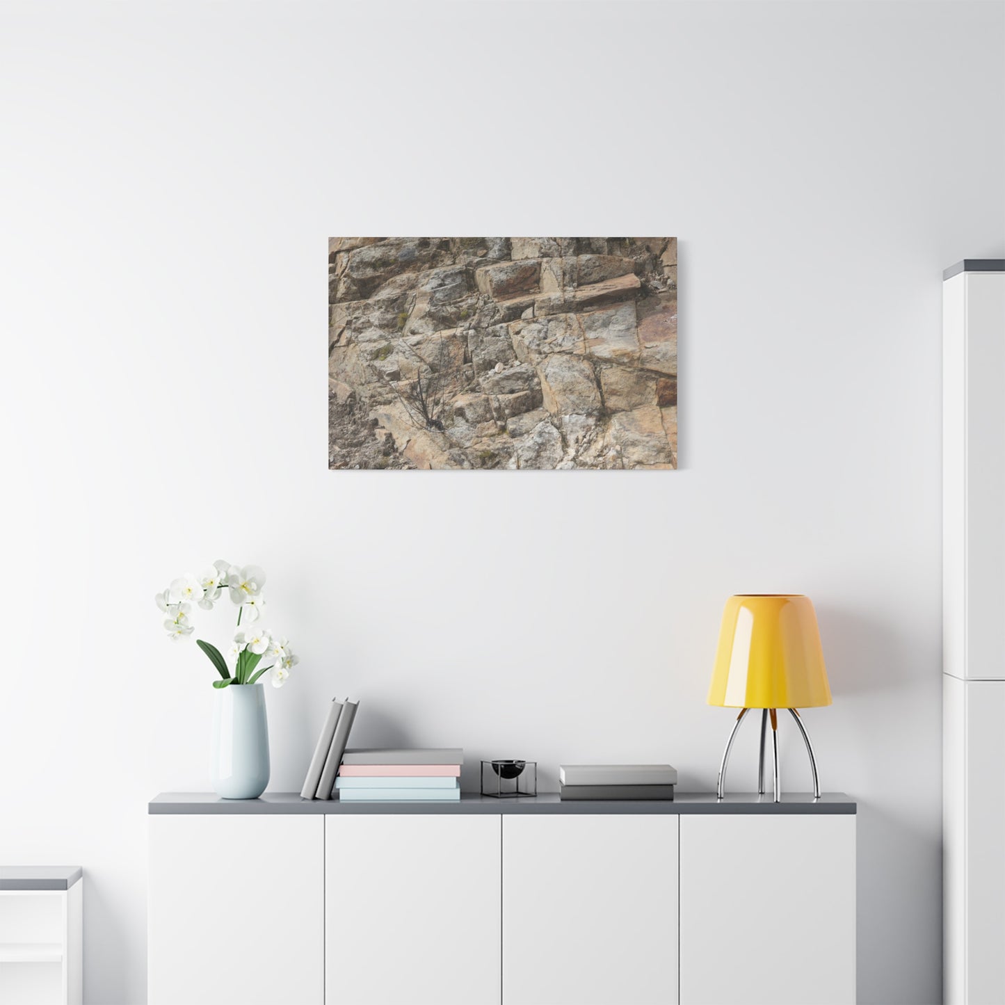 Broken Rock Canvas - Unique Frameless Canvas Wall Art