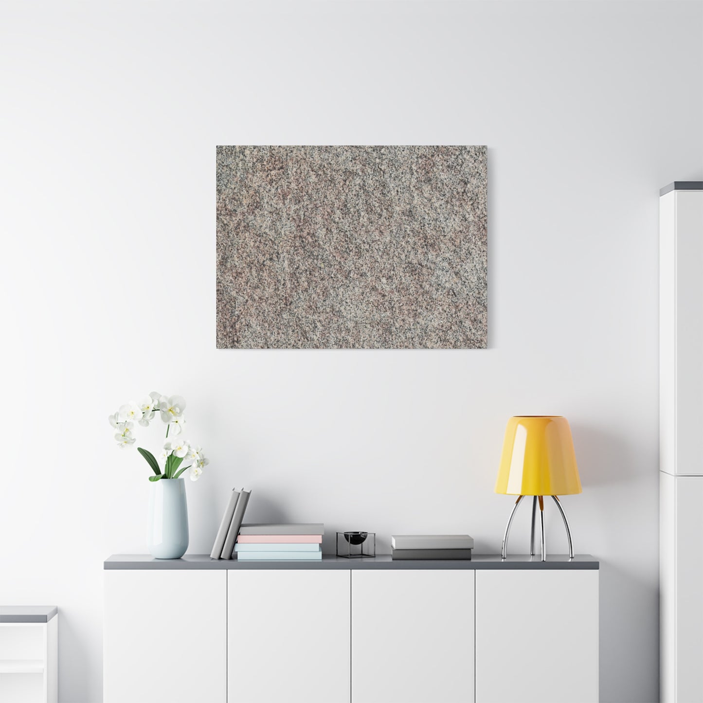 Stone Echoes - Unique Frameless Canvas Wall Art