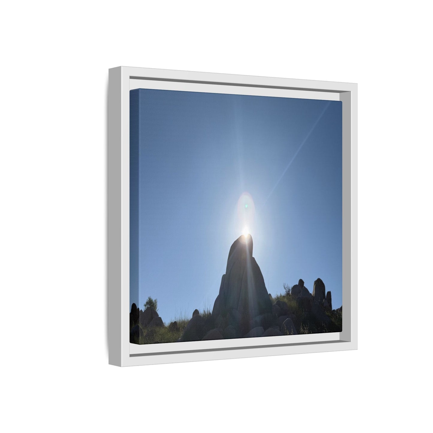 Sunburst - Unique Stretched Canvas Wall Art