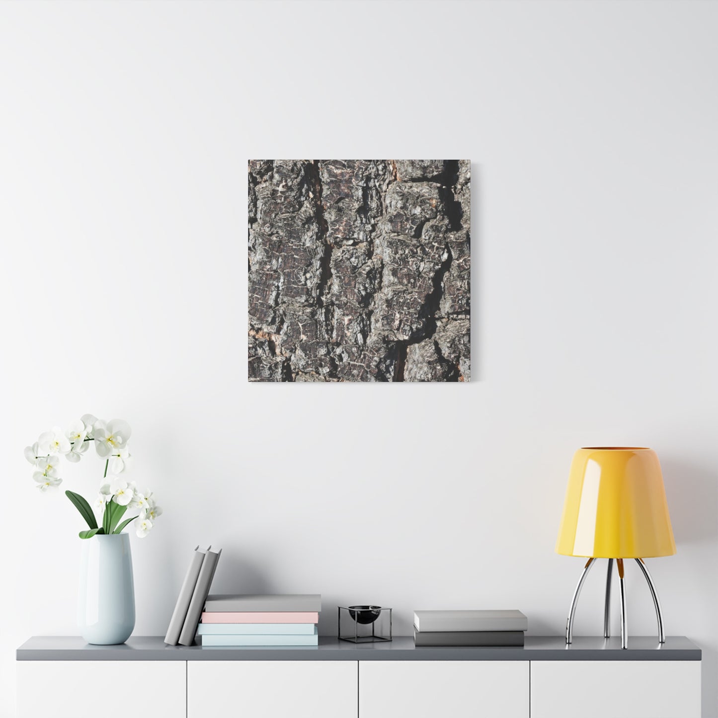 Cracked Skin of Earth - Unique Frameless Canvas Wall Art
