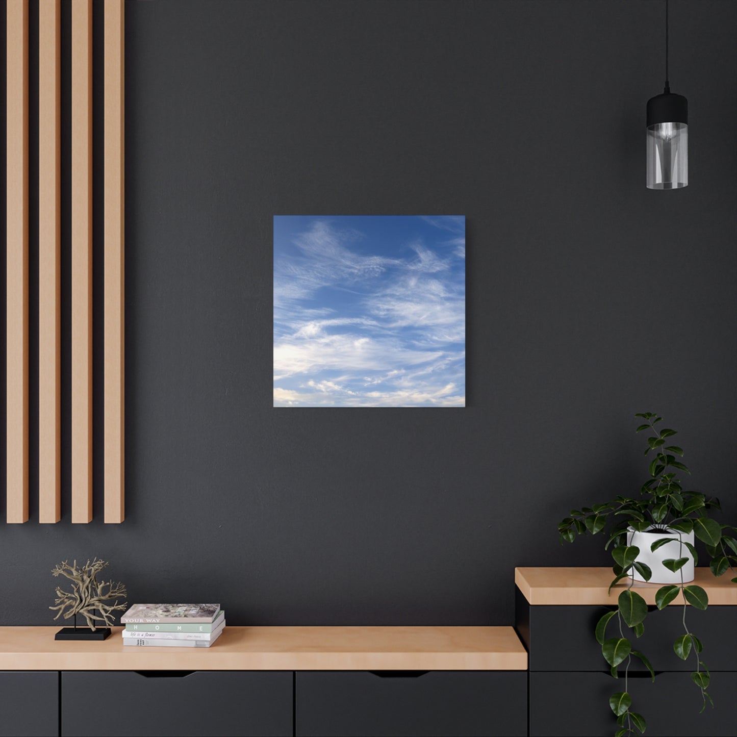 Ethereal Drift - Unique Frameless Canvas Wall Art