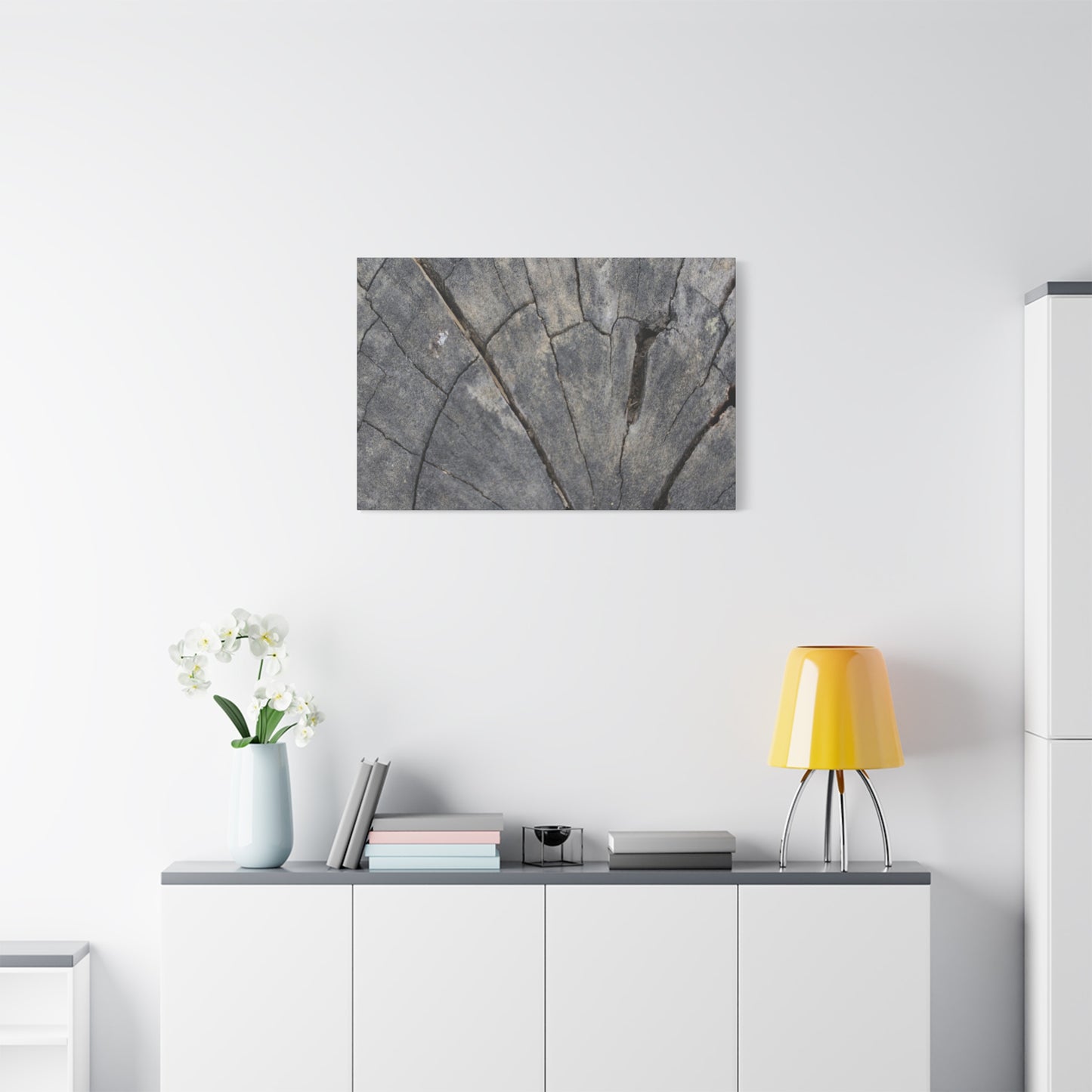 Geological Mosaic - Unique Frameless Canvas Wall Art