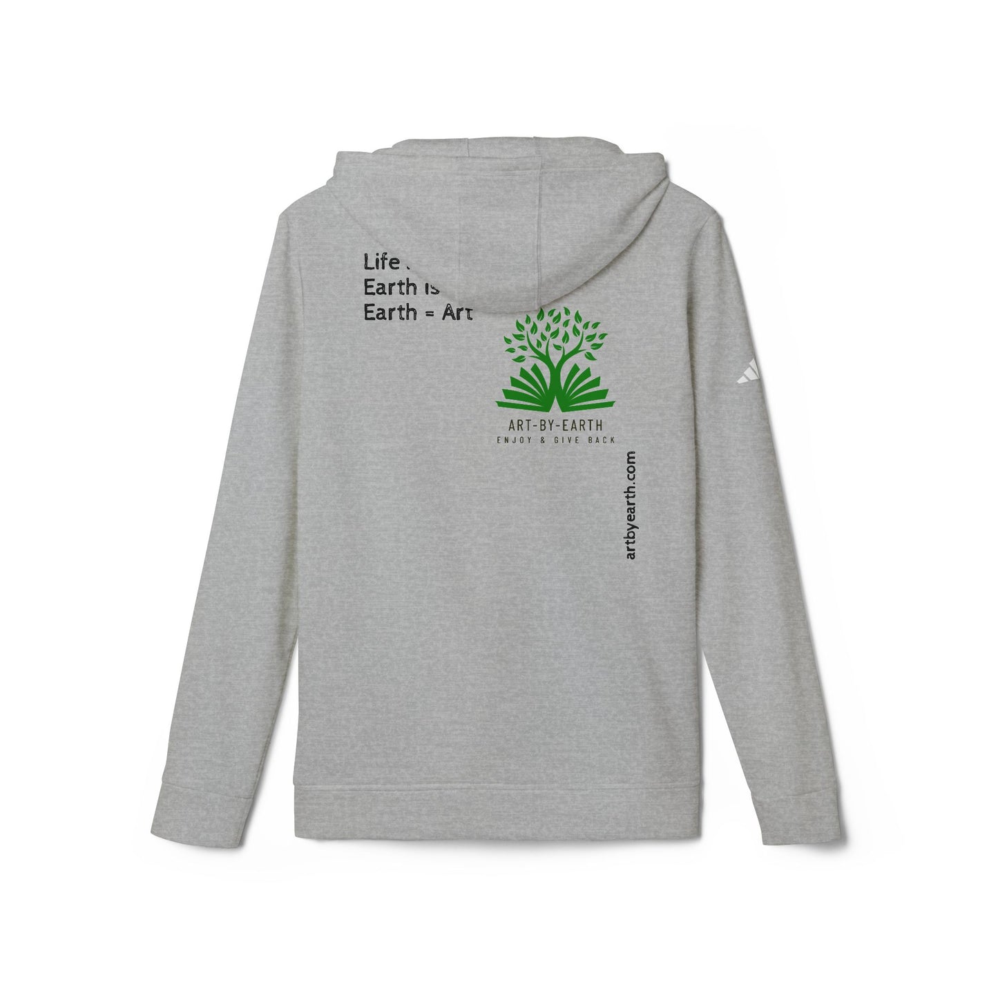 Z - ART BY EARTH HOODIE - adidas Unisex Fleece Hoodie