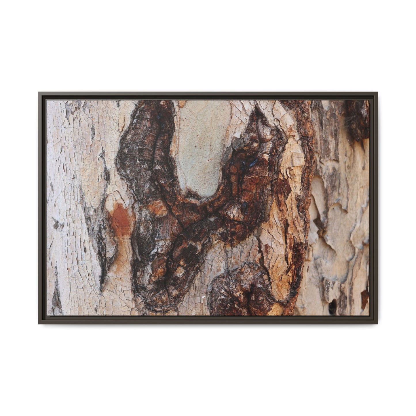 Texture of Time - Unique Stretched Canvas Wall Art