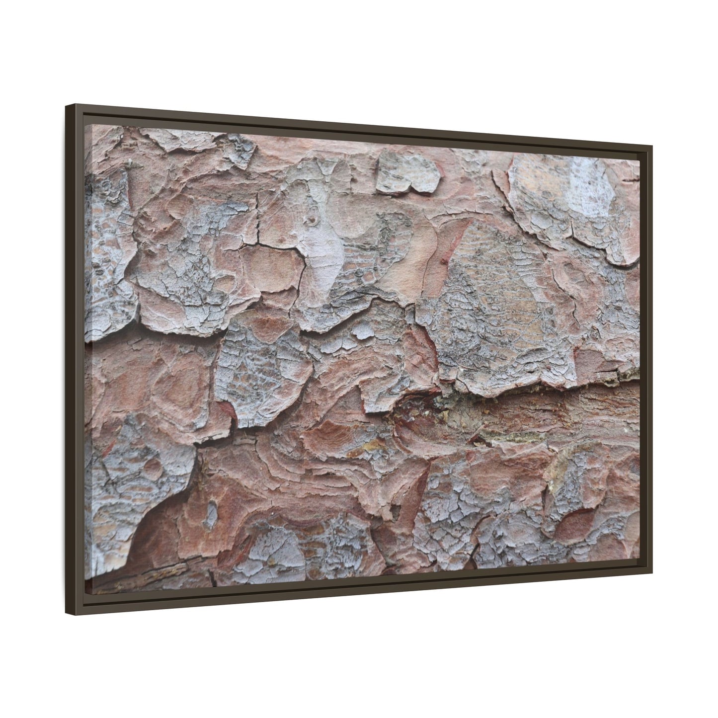 Flaking Serenity - Unique Stretched Canvas Wall Art