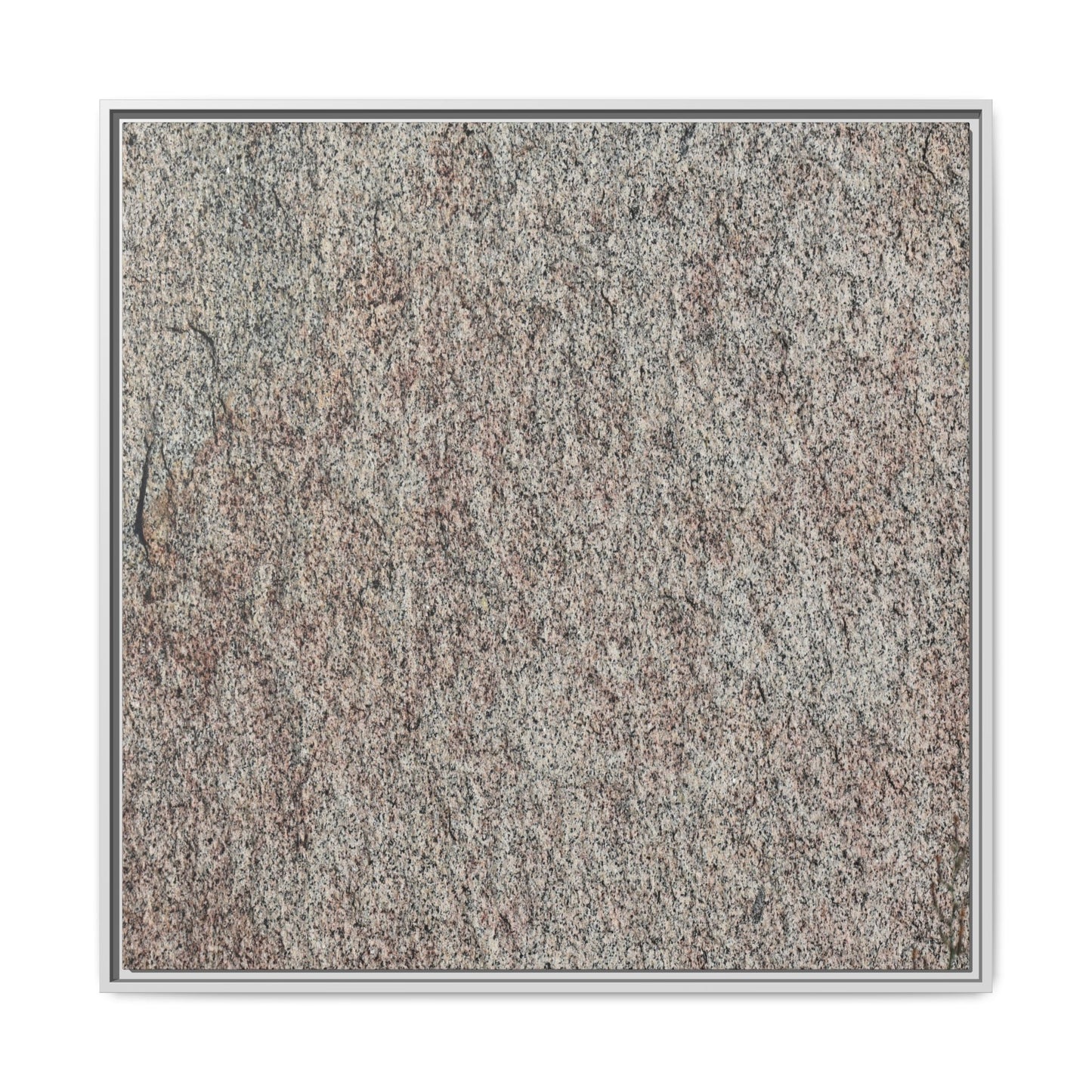 Granular Whispers - Unique Stretched Canvas Wall Art