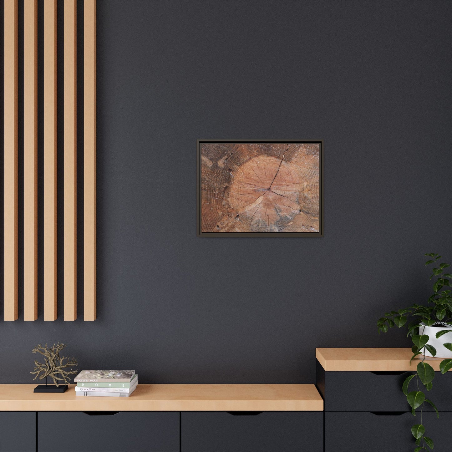 Concentric Memories - Unique Stretched Canvas Wall Art