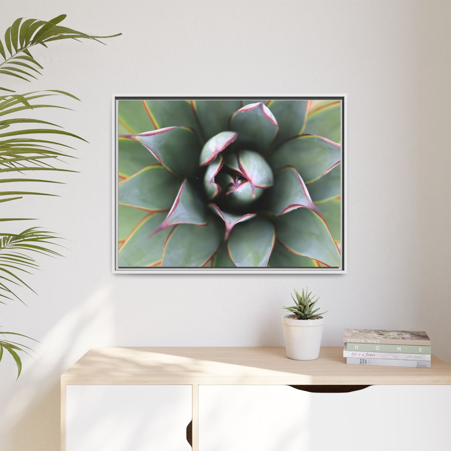 Spiky Elegance - Unique Stretched Canvas Wall Art