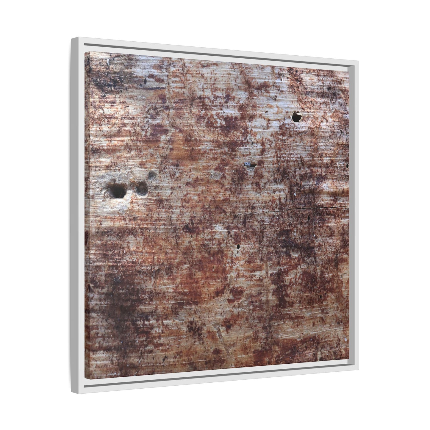 Rustic Textures - Unique Stretched Canvas Wall Art