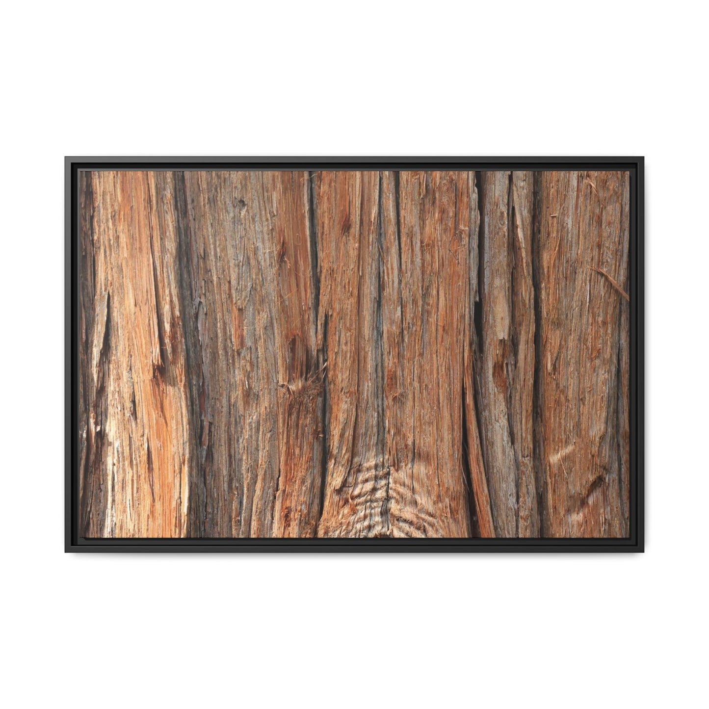 Echoes of Timber - Unique Stretched Canvas Wall Art