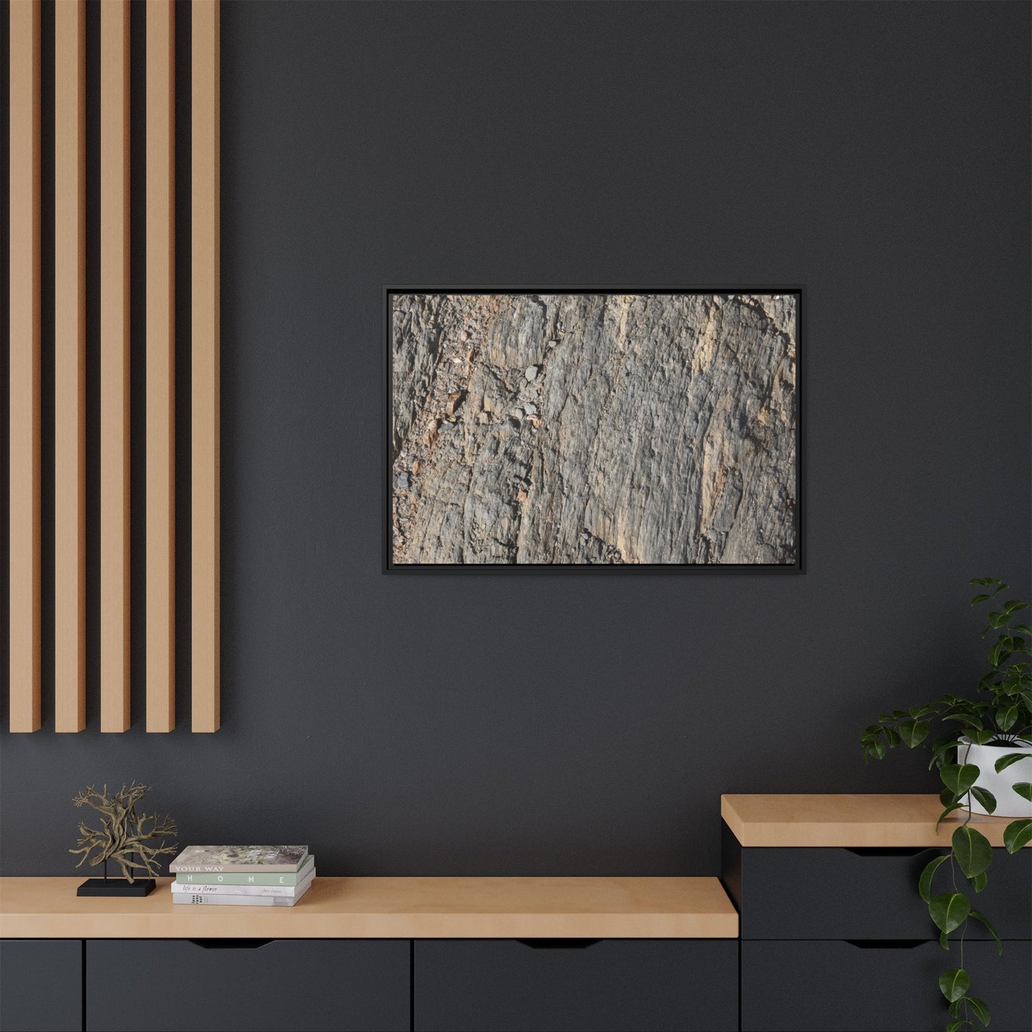 Textured Earth - Unique Stretched Canvas Wall Art