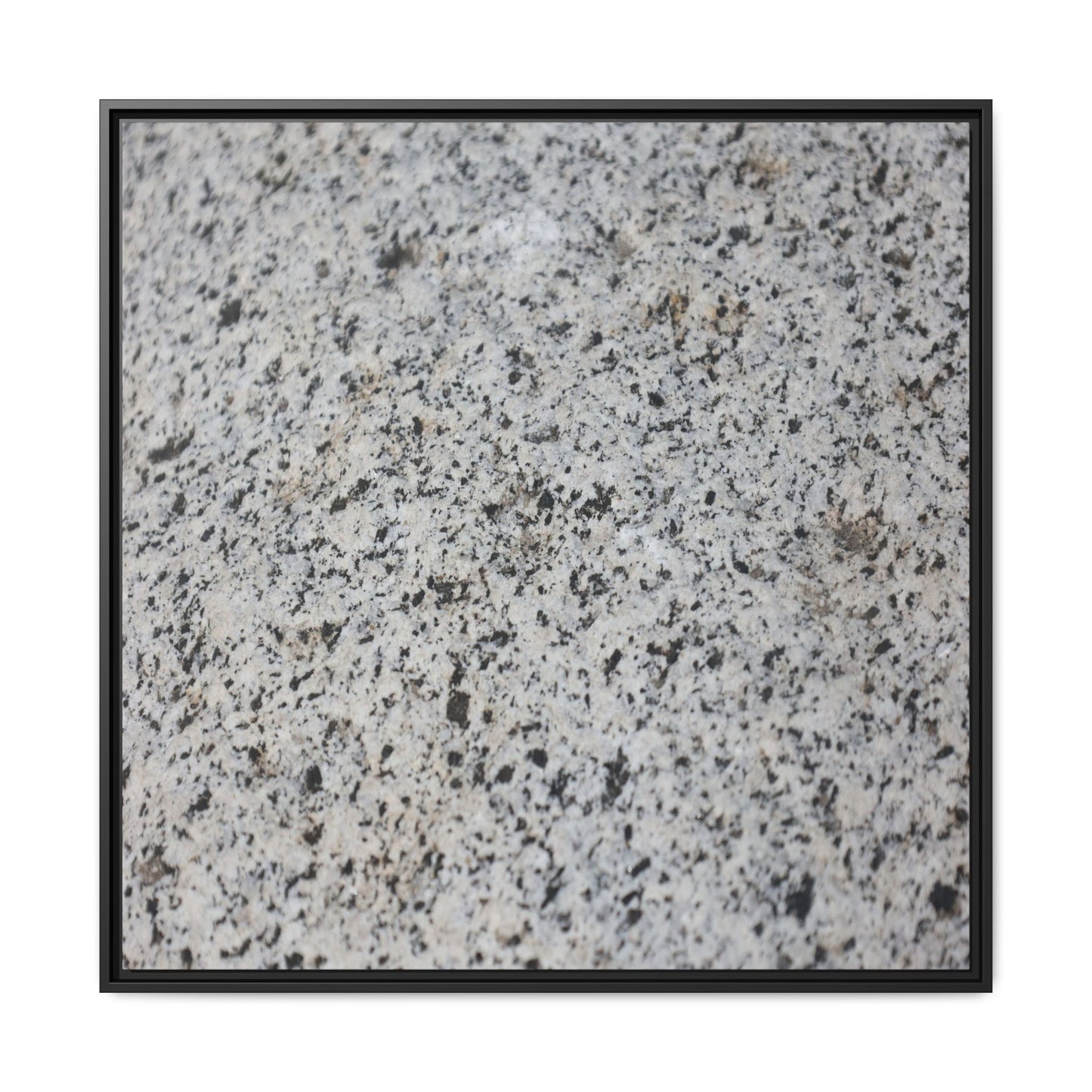 Monochrome Mosaic - Unique Stretched Canvas Wall Art