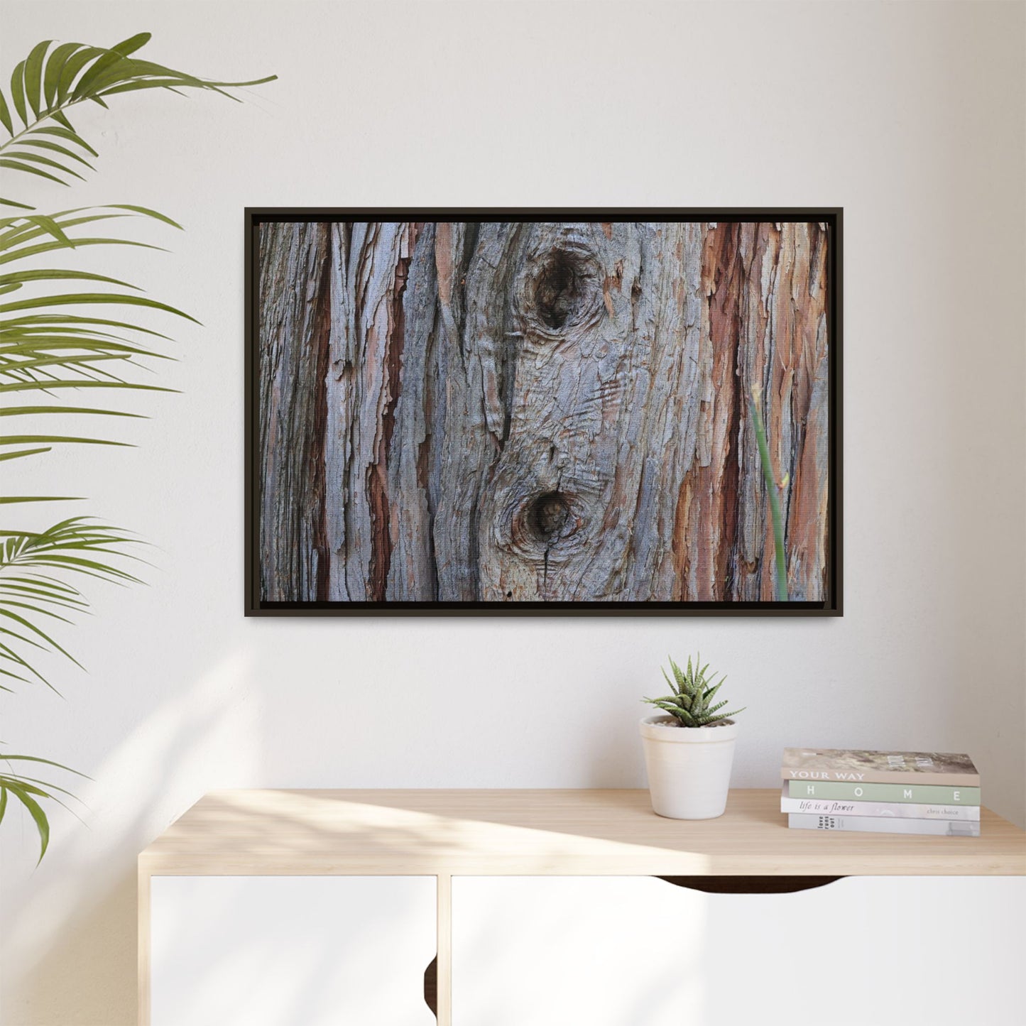 Knotty Nature - Unique Stretched Canvas Wall Art