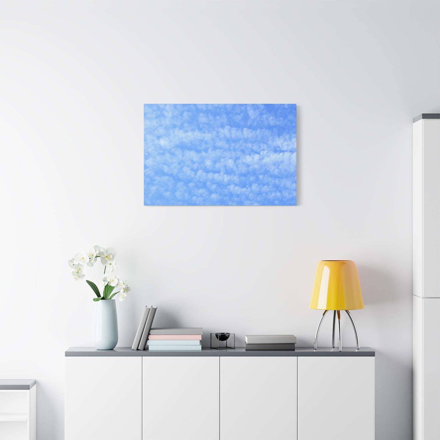 Clouded Reverie - Unique Frameless Canvas Wall Art