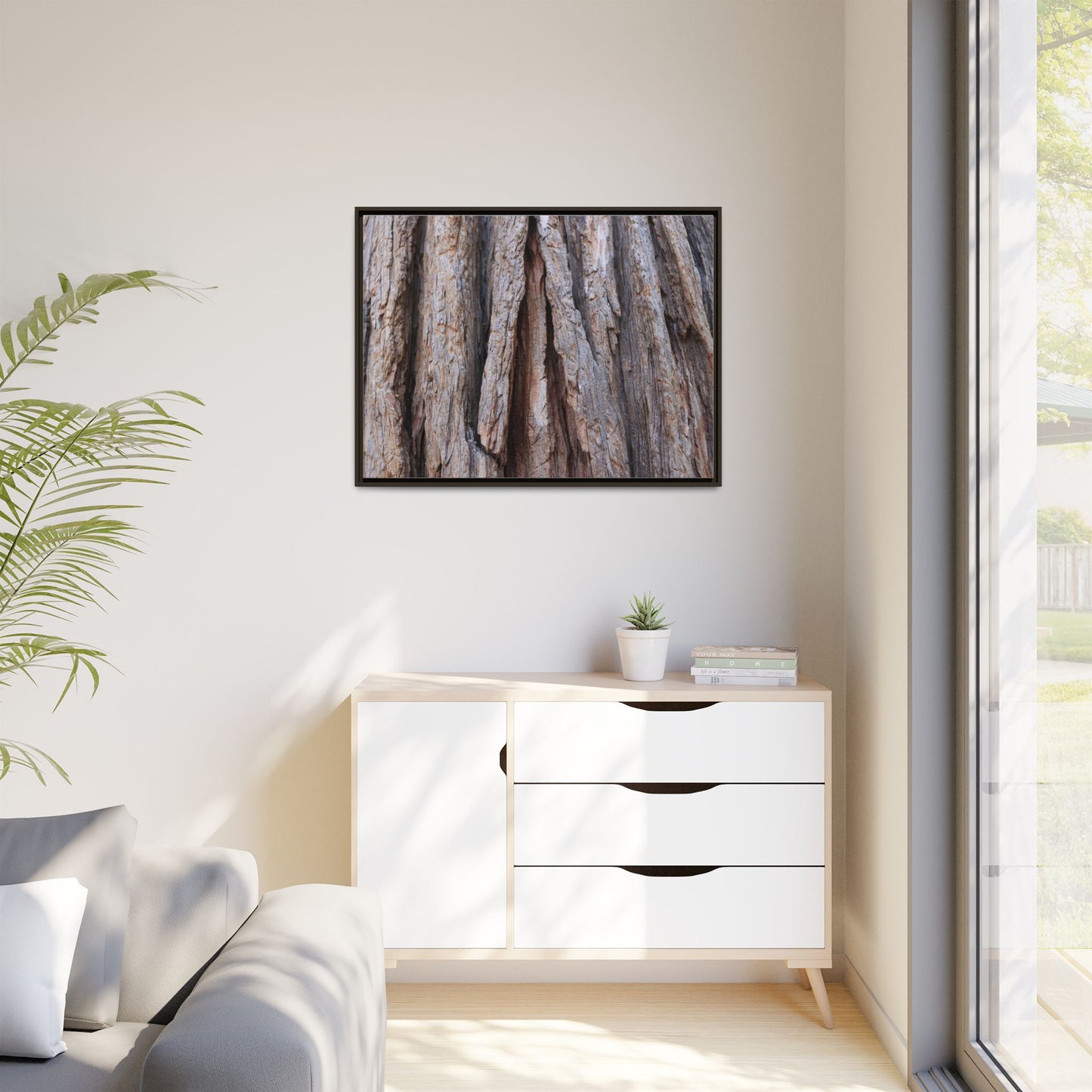 Nature's Sculpture - Unique Stretched Canvas Wall Art