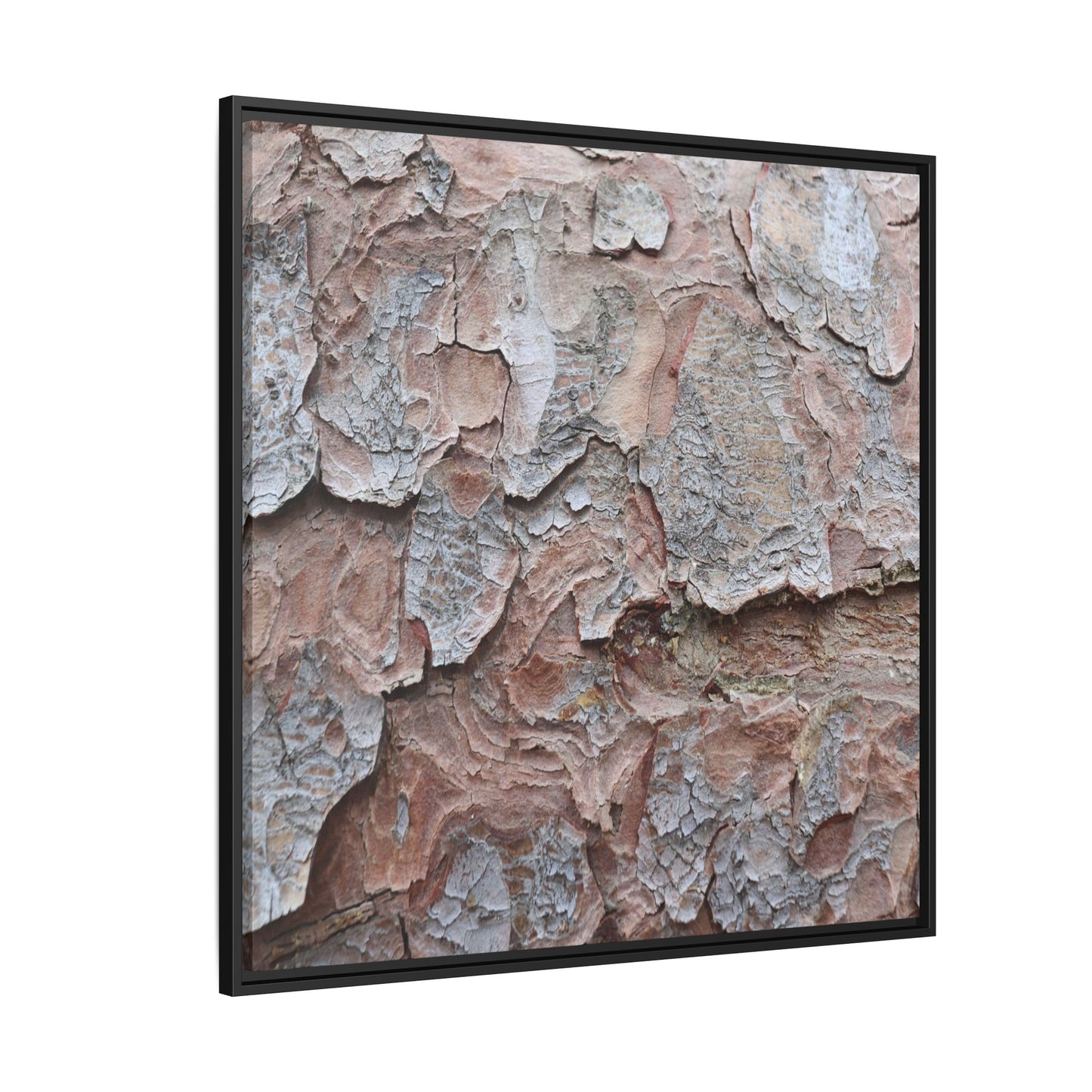 Flaking Serenity - Unique Stretched Canvas Wall Art