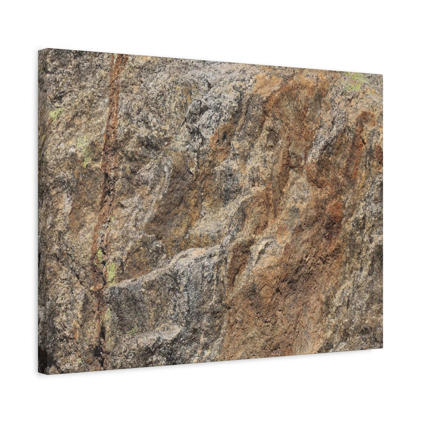 Erosion's Palette - Unique Frameless Canvas Wall Art