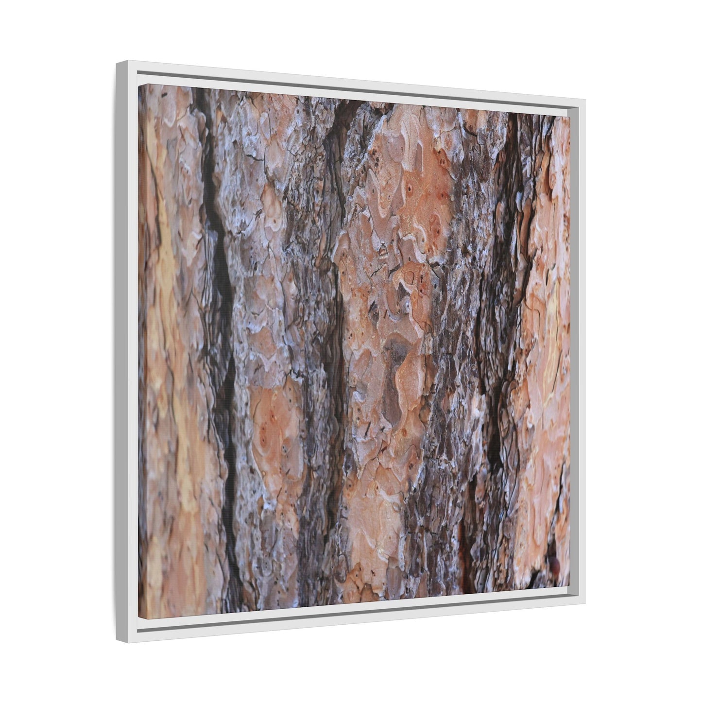 Earthy Embrace - Unique Stretched Canvas Wall Art