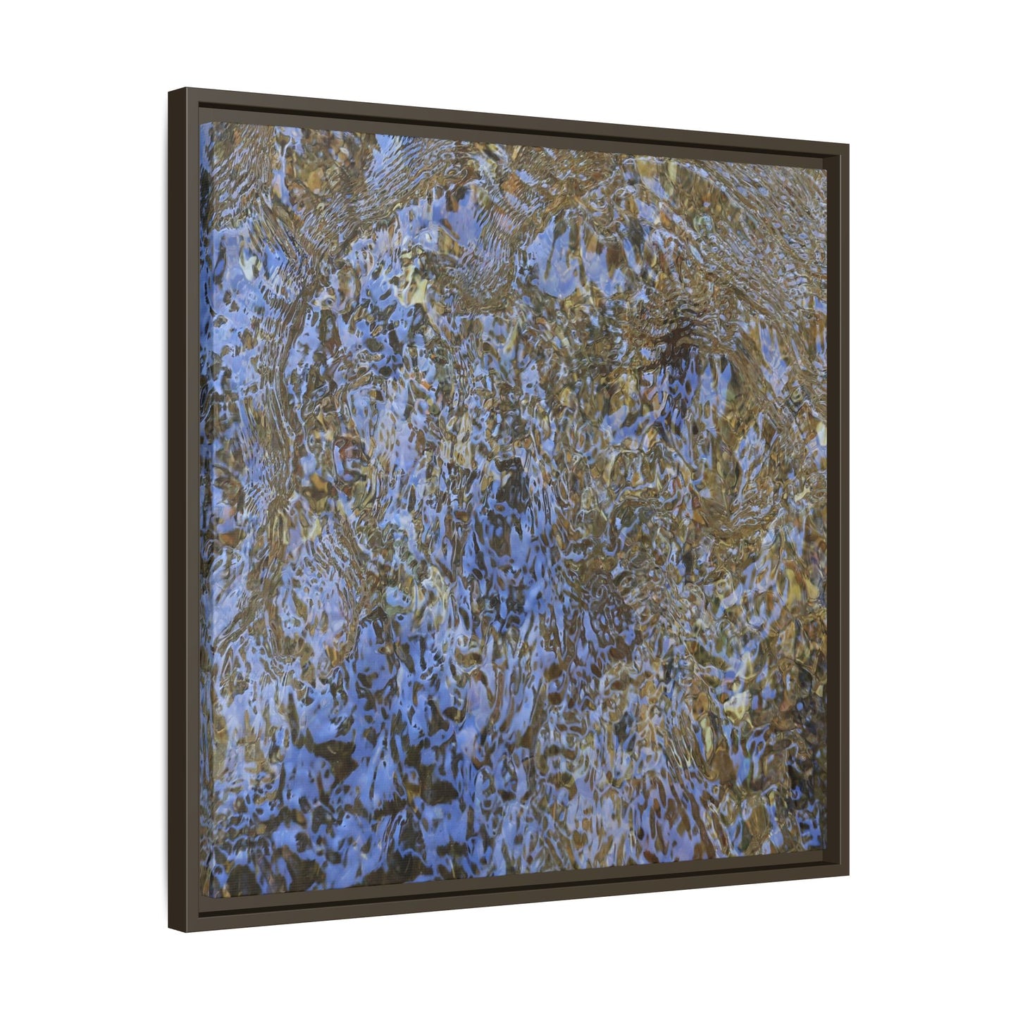 Aquatic Reflections - Unique Stretched Canvas Wall Art