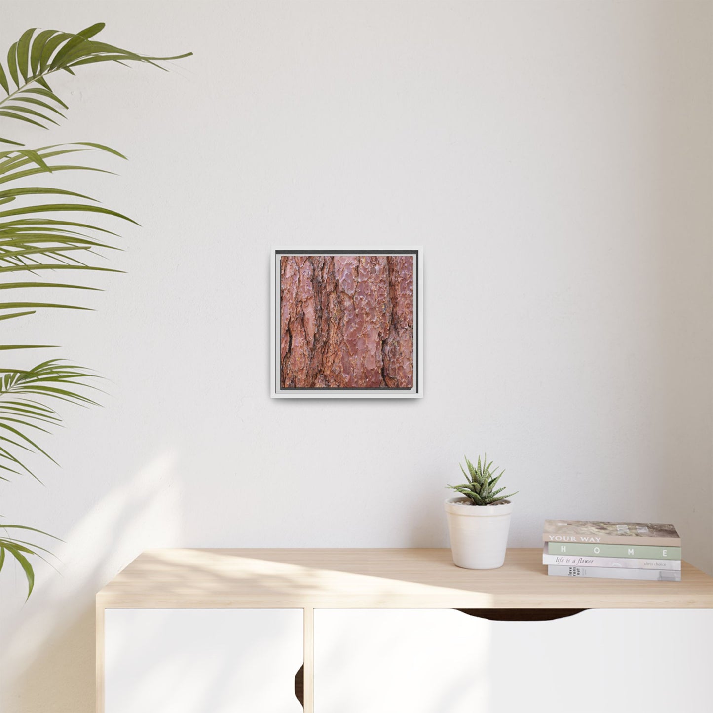 Russet Ridges - Unique Stretched Canvas Wall Art
