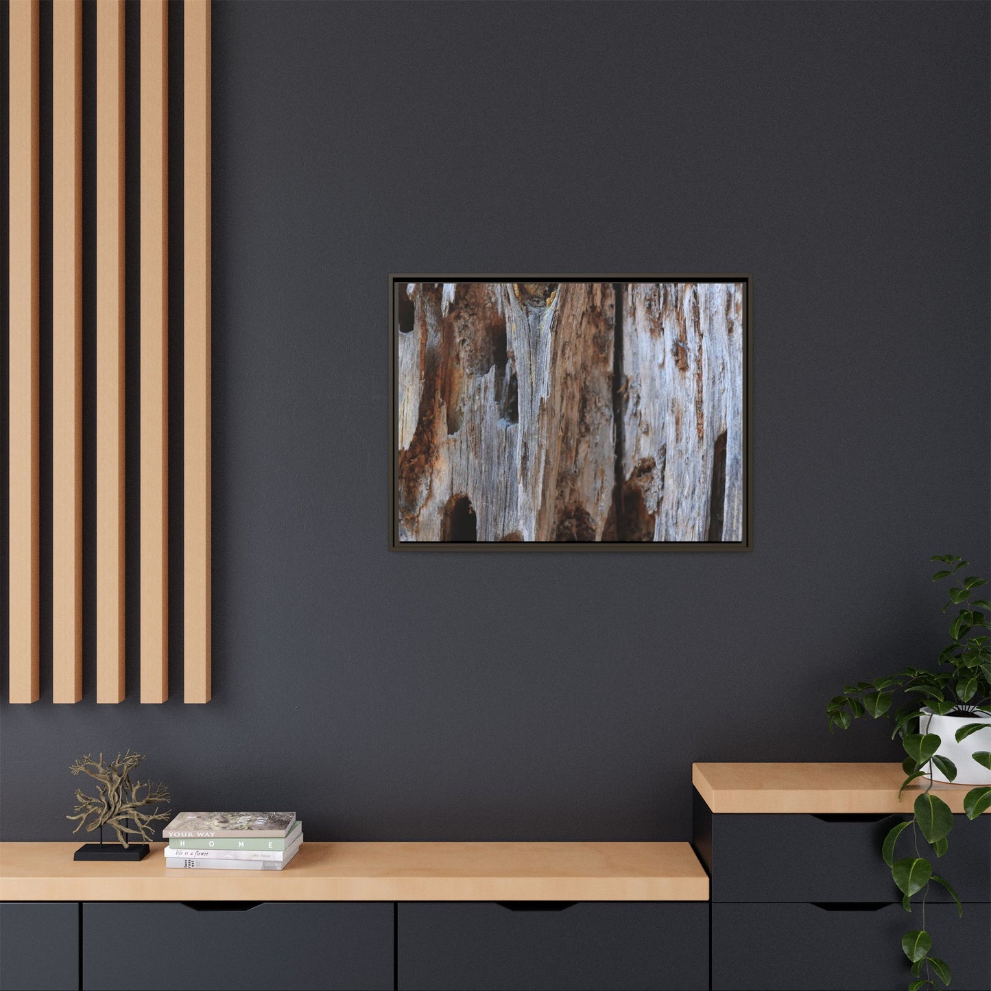 Decaying Splendor - Unique Stretched Canvas Wall Art