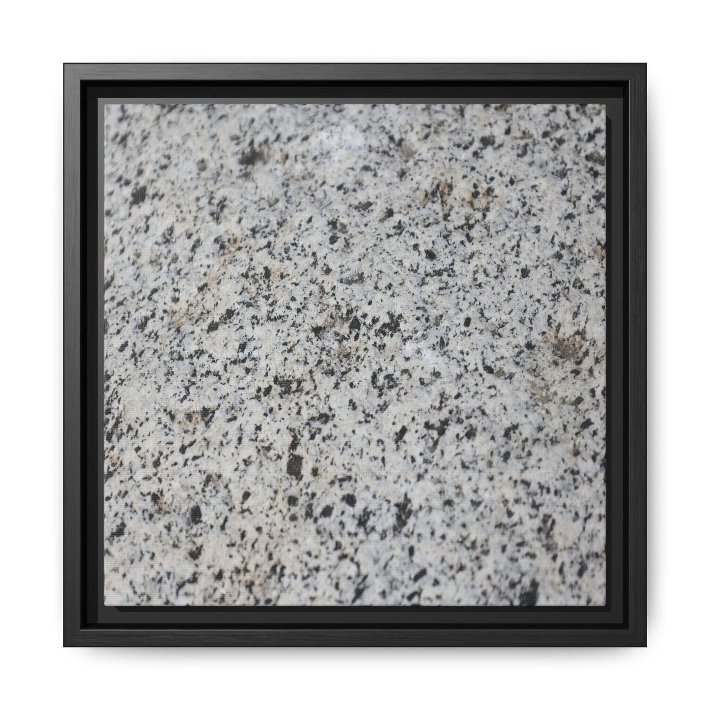 Monochrome Mosaic - Unique Stretched Canvas Wall Art