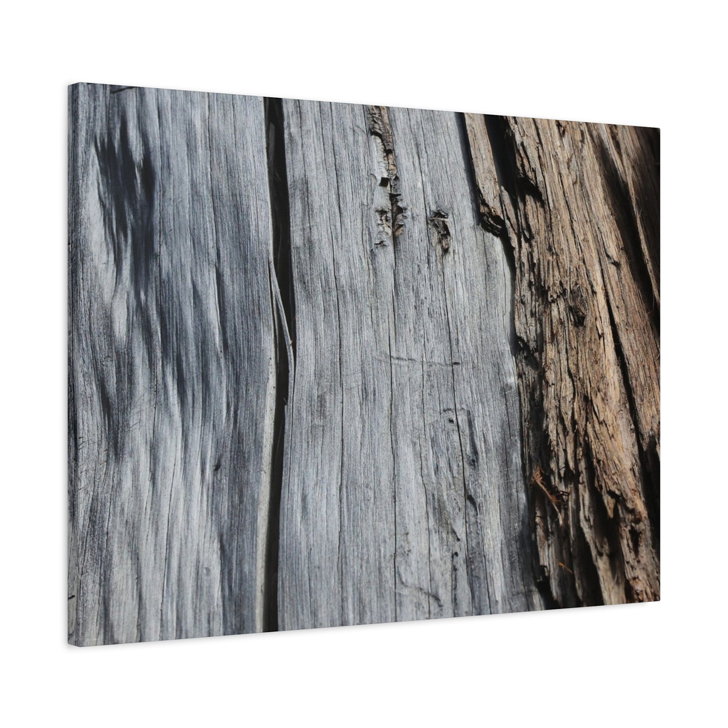 Fracture Lines - Unique Frameless Canvas Wall Art